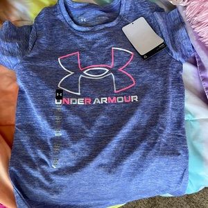 Under Armor Kids Shirt Brand New